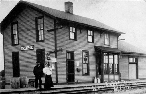 Image of first homestead built 