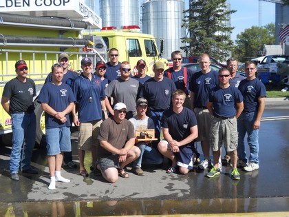 Fire Department Water Wars group photo