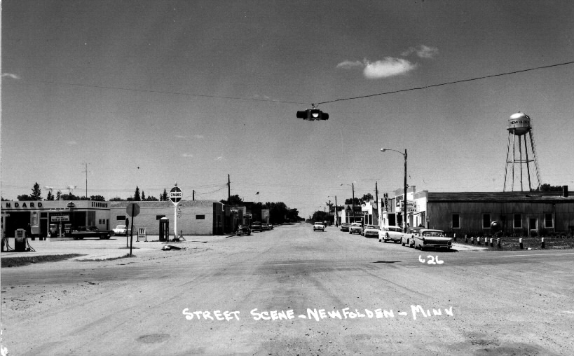 Street view of Newfolden 