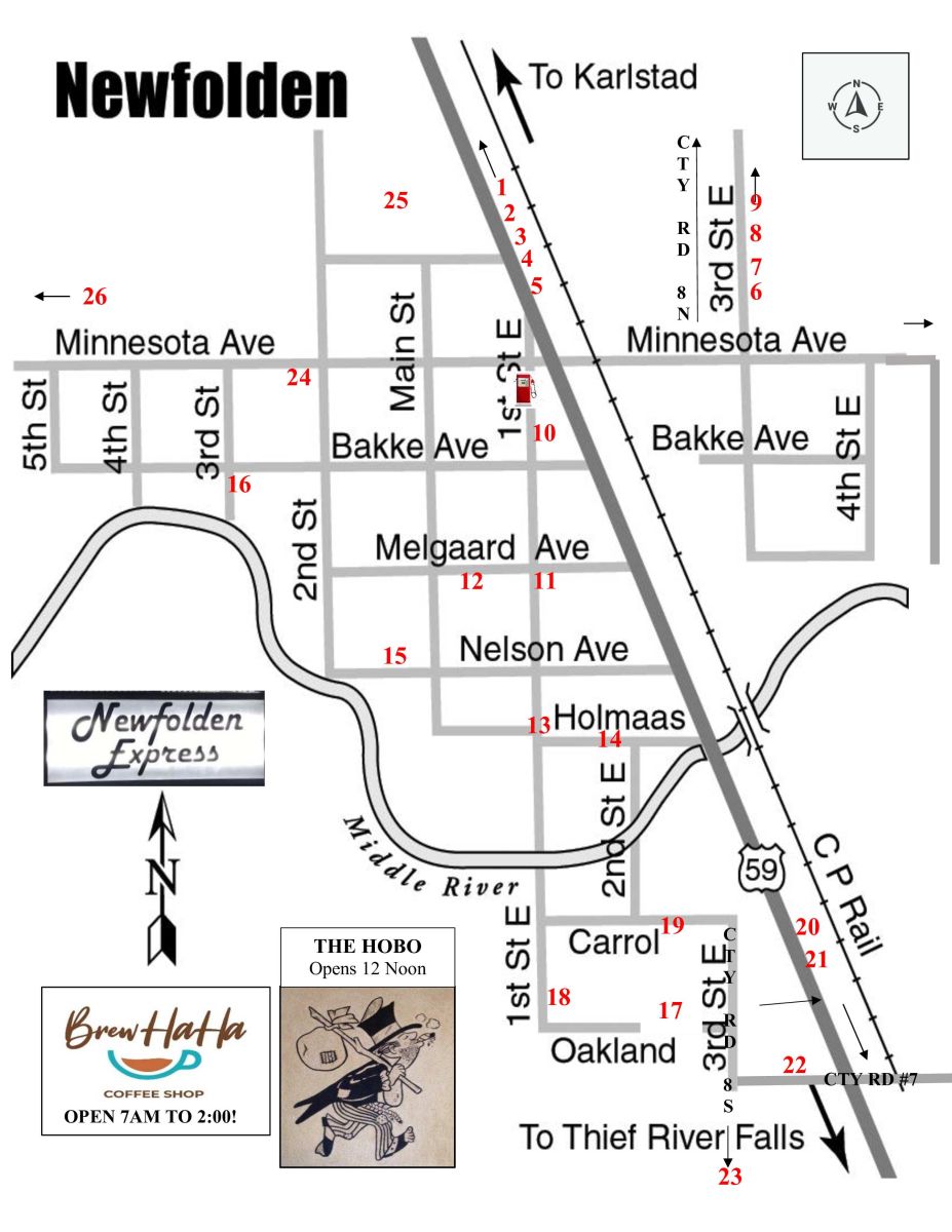 2026 Rummage Sale Map