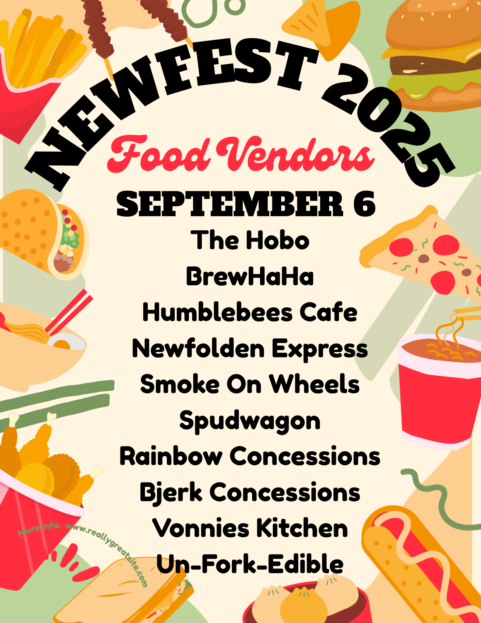 NEWFEST FOOD VENDORS